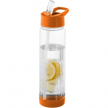 Logotrade Werbeartikel das Foto: Tutti frutti 740 ml Tritan™ Sportflasche mit Infuser