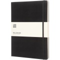 Moleskine Classic Hardcover Notizbuch XL – liniert, Durchgehend schwarz