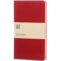 Moleskine Cahier Journal L – liniert, Cranberry-Rot