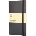 Moleskine Classic Softcover Notizbuch L – kariert, Durchgehend schwarz