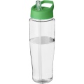 H2O Active® Tempo 700 ml Sportflasche mit Ausgussdeckel, Transparent / Grün