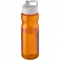 H2O Active® Base 650 ml Sportflasche mit Ausgussdeckel, Orange / Weiß