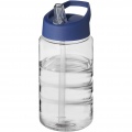 H2O Active® Bop 500 ml Sportflasche mit Ausgussdeckel, Transparent / Blau