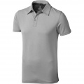 Markham Stretch Poloshirt für Herren, Grau meliert