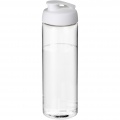 H2O Active® Vibe 850 ml Sportflasche mit Klappdeckel, Transparent / Weiß