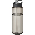 H2O Active® Vibe 850 ml Sportflasche mit Ausgussdeckel, Anthrazit / Tiefschwarz