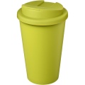 Americano® Eco 350 ml recycelter Becher mit auslaufsicherem Deckel, Kalk