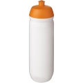 HydroFlex™ 750 ml Squeezy Sportflasche, Orange / Weiß