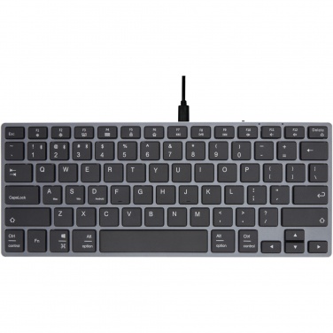 Logotrade Logogeschenke das Foto: Hybrid Bluetooth Tastatur – QWERTY