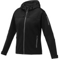 Match Softshelljacke für Damen, Durchgehend schwarz