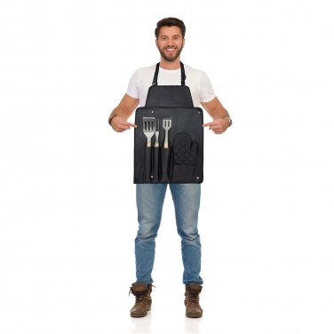 : Gril 5-teiliges Grillset und Handschuh 