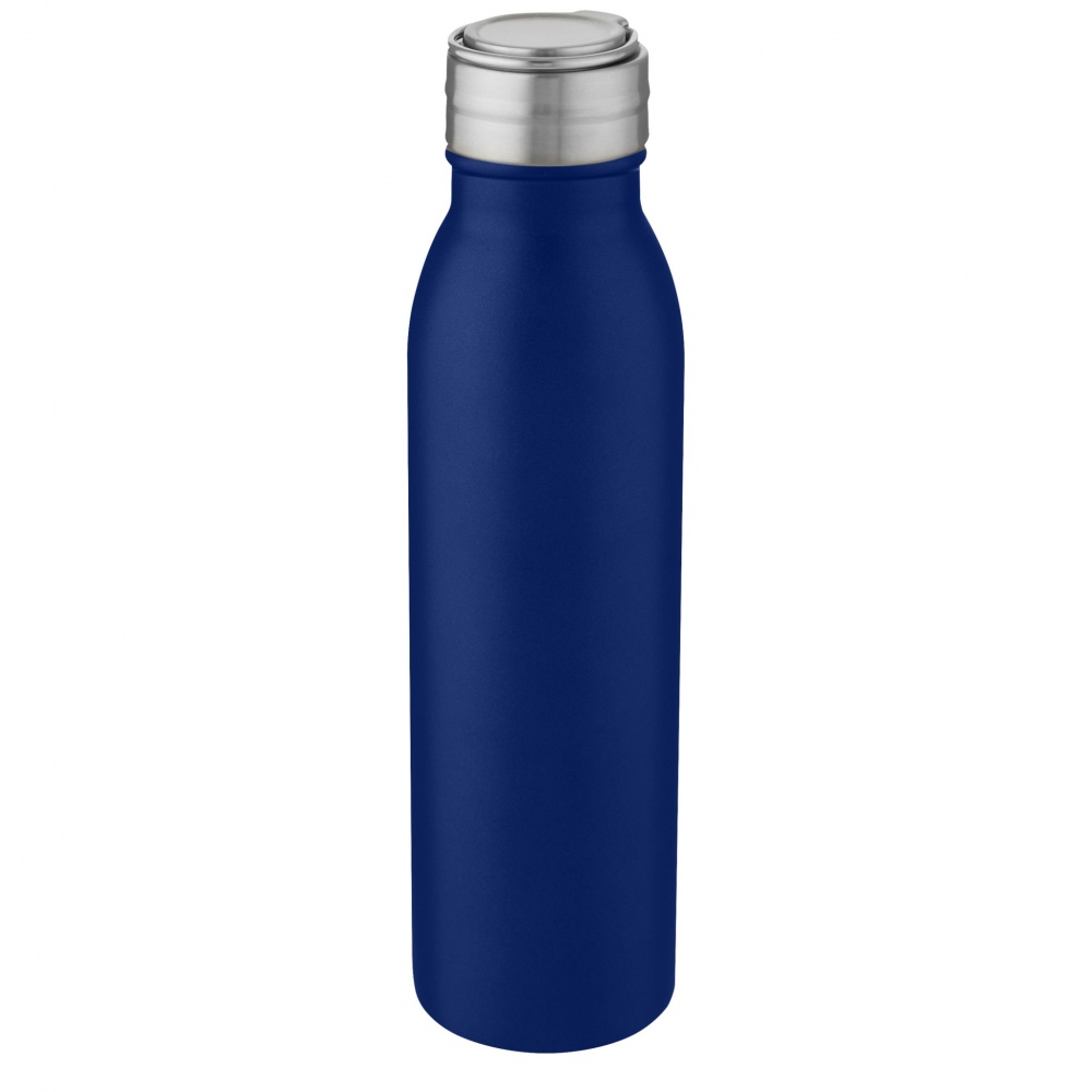 Logotrade werbemittel das Foto: Harper 700 ml Sportflasche aus Edelstahl mit Metallschlaufe