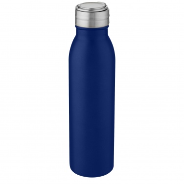 Logotrade Geschäftsgeschenke das Foto: Harper 700 ml Sportflasche aus Edelstahl mit Metallschlaufe