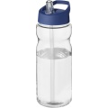 H2O Active® Base Tritan™ 650 ml Sportflasche mit Ausgussdeckel, Transparent klar / Blau