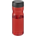 H2O Active® Base Tritan™ 650-ml-Sportflasche mit Drehdeckel, Rot / Tiefschwarz