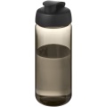 H2O Active® Octave Tritan™ 600-ml-Sportflasche mit Klappdeckel, Anthrazit / Tiefschwarz