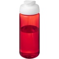 H2O Active® Octave Tritan™ 600-ml-Sportflasche mit Klappdeckel, Rot / Weiß