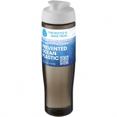 Logotrade Geschäftsgeschenke das Foto: H2O Active® Eco Tempo 700 ml Sportflasche mit Klappdeckel