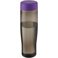 H2O Active® Eco Tempo 700 ml Wasserflasche mit Drehdeckel, Lila / Anthrazit