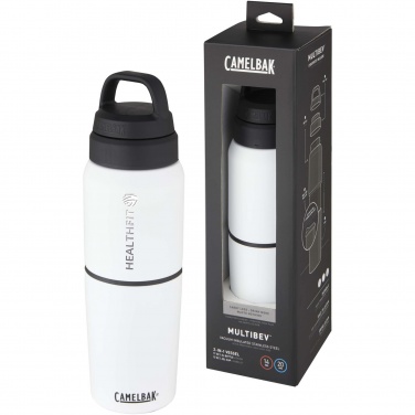 Logotrade Logogeschenke das Foto: CamelBak®  500 ml vakuumisolierte Edelstahlflasche und 350 ml Becher