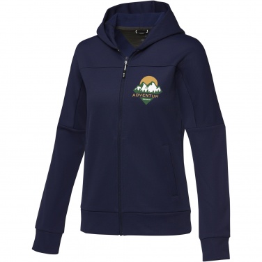 Logotrade Firmengeschenke das Foto: Nubia Performance Kapuzensweatjacke für Damen