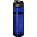 H2O Active® Eco Vibe 850 ml Sportflasche mit Klappdeckel, Blau / Tiefschwarz