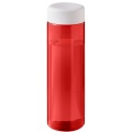 H2O Active® Eco Vibe 850 ml Wasserflasche mit Drehdeckel, Rot / Weiß