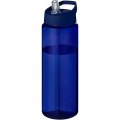 H2O Active® Eco Vibe 850 ml Sportflasche mit Ausgussdeckel , Blau / Blau