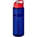 H2O Active® Eco Vibe 850 ml Sportflasche mit Ausgussdeckel , Blau / Rot