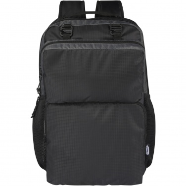 Logotrade werbemittel das Foto: Trailhead 15" GRS recycelter zweifarbiger Laptop-Rucksack 14 L