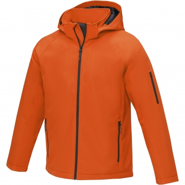 Logotrade Werbegeschenke das Foto: Notus wattierte Softshell Herrenjacke