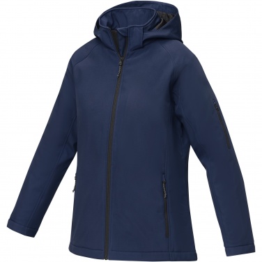 Logotrade Logogeschenke das Foto: Notus wattierte Softshell Damenjacke