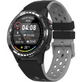 Prixton Smartwatch GPS SW37, Durchgehend schwarz