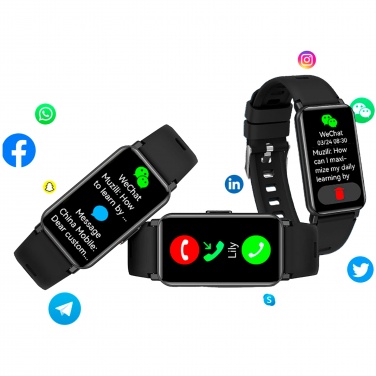 Logotrade Werbeartikel das Foto: Prixton AT806 Multisport-Smartband mit GPS