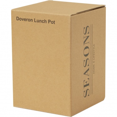 Logotrade Werbeartikel das Foto: Doveron Lunchpot, isoliert aus recyceltem Edelstahl, 500 ml