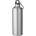 Oregon 770 ml RCS-zertifizierte Trinkflasche aus recyceltem Aluminium mit Karabinerhaken, Silber