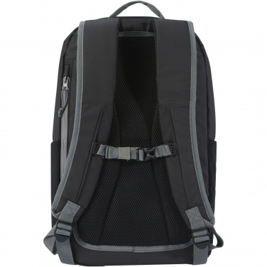 Logotrade werbemittel das Foto: Aqua wasserabweisender 15" Laptop-Rucksack aus GRS Recyclingmaterial 21 L