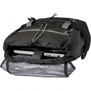 : Aqua 15,6" GRS recycelter wasserabweisender Laptop-Rucksack 23 L