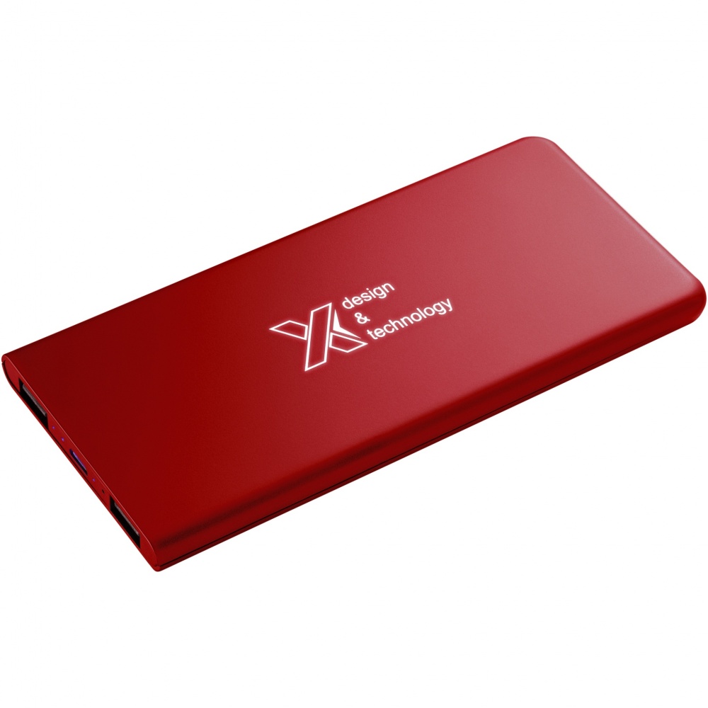 Logotrade werbemittel das Foto: SCX.design P15 5000 mAh Powerbank mit Leuchtlogo