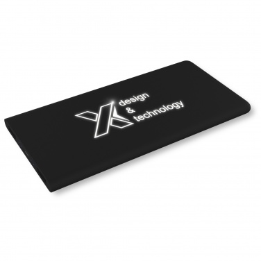 Logotrade Firmengeschenke das Foto: SCX.design P15 5000 mAh Powerbank mit Leuchtlogo