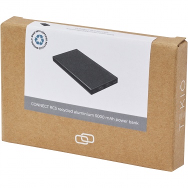 : Connect 5000 mAh Powerbank aus recyceltem Aluminium 