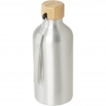 Malpeza 500 ml RCS-zertifizierte Wasserflasche aus recyceltem Aluminium , Silber