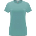 Capri T-Shirt für Damen, Staubiges Blau