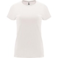 Capri T-Shirt für Damen, Vintage Weiß