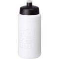 Baseline Rise 500 ml Sportflasche, Weiß / Tiefschwarz