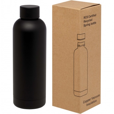 : Spring 500 ml RCS-zertifizierte Kupfer-Vakuum Isolierflasche aus recyceltem Edelstahl