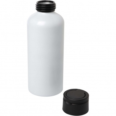 : Trinity 600 ml RCS-zertifizierte Wasserflasche aus recyceltem Aluminium mit RPET-Deckel