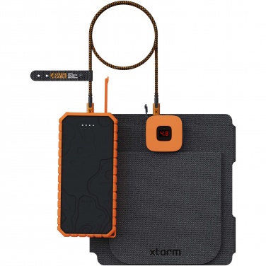 Logotrade Firmengeschenke das Foto: Xtorm XR2S28 SolarBooster 28W faltbares Solarpanel