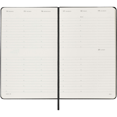 : Moleskine Hardcover 12 Monate Wochenkalender L vertikal