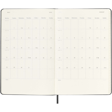 : Moleskine Hardcover 12 Monate Wochenkalender L vertikal